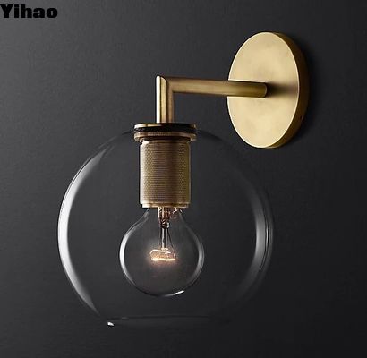 Купить Стеклянный теневой современный сканеры гостиная Внутренние стеновые фонари 40W онлайн изготовление