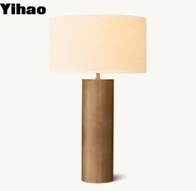 Купить 60W E26 Промышленные настольные лампы для кровати с массивной латуни ручной работы онлайн изготовление