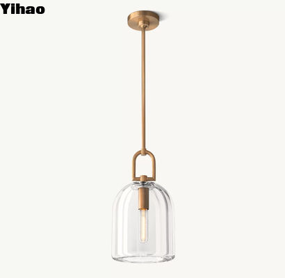 Купить Цилиндрообразный стеклянный подвесный подвес Светлый ботаник Cloche подвесный подвес онлайн изготовление