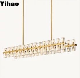 Купить Chrome Finish LED фойе люстра современное фойе освещение 85-265 вольт онлайн изготовление