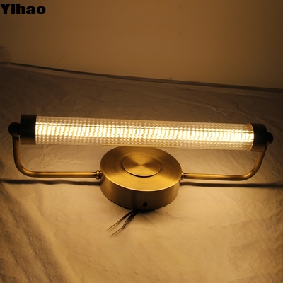 Купить Modern Brass LED Wall Lamp with Crystal Shade for Living Room онлайн изготовление