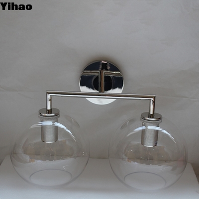 Купить Modern Brass LED Wall Lamp with Glass Shade Warm White онлайн изготовление