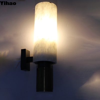 Купить Modern LED Wall Lamp Alabaster Shade Warm White 3500K онлайн изготовление