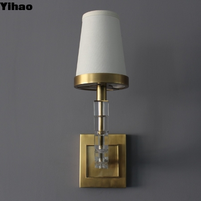 Купить Modern Brass LED Wall Sconce with Dimmer for Living Room онлайн изготовление