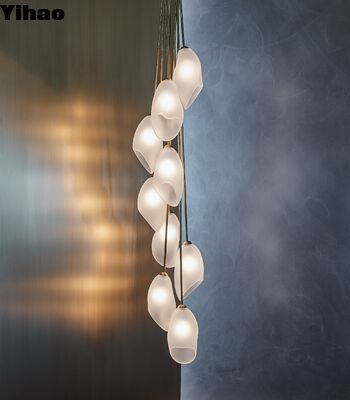 Купить Медный корпус регулируемый высота подвесный свет с 2700K теплый белый светодиод для современной гостиной онлайн изготовление