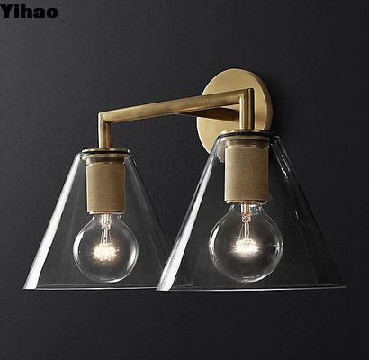 40w*2 Декоративные настенные светильники Бруссовые настенные лампочки