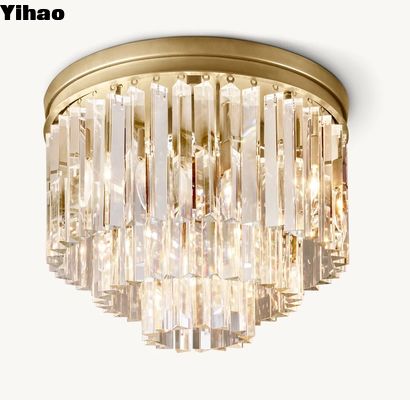 Многокольцевая рама Luxury Ceiling Lights K9 Glass Wall Flush Mount Light