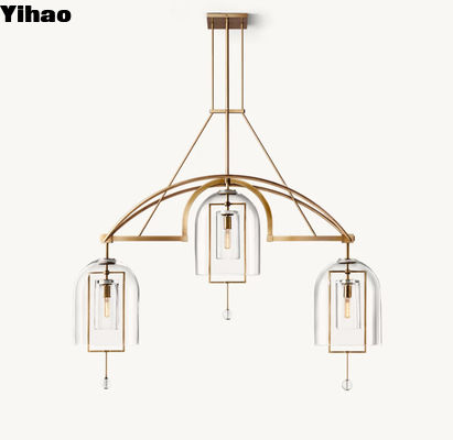 60 Вт ламповый лучник из латуни современный в никеле / бронзе / латуни