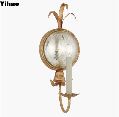 Gramercy Средний Single Sconce Стенный свет Современный стиль Подходит для помещений