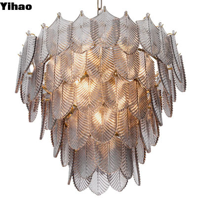 Внутреннее искусство декоративная роскошь современная люстра для высокого потолка гостиная