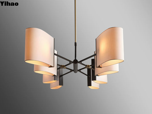 Ручно отполированный линейный люстр Dessay 2309 60 W X 24 D X 60 OAH