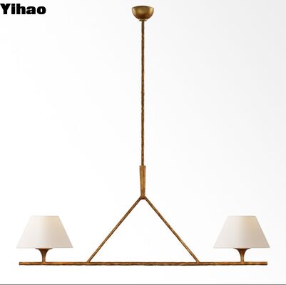 Yihao Custom Copper Body Pendant Light с продолжительностью жизни 50000 часов и настраиваемым дизайном для современных жилых помещений