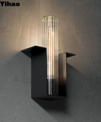 Ихао наружная латуни стена лампа с регулируемой высотой и 3000K теплый белый свет для современного декоративного стенового освещения