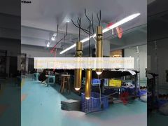 Подвесной светильник промышленного стиля с латунной рамой и хрустальным плафоном, цоколь E12